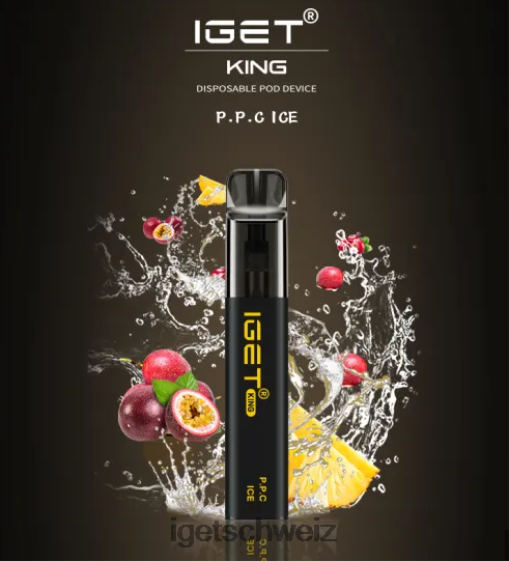 IGET online King p.p.c. - 2600 Züge JNJRFD665 Passionsfrucht-Ananas-Cranberry-Eis