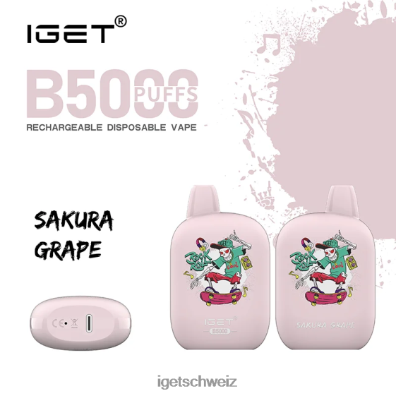 IGET online b5000 JNJRFD317 Sakura-Traube