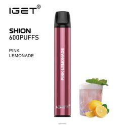 3 x IGET bar vape online Shion JNJRFD25 pinke Limonade
