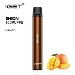 3 x IGET vape Shion JNJRFD19 Mango