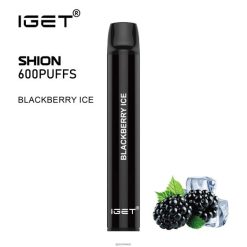 3 x IGET vape shop Shion JNJRFD3 Brombeereis