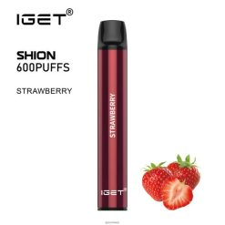 3 x online IGET vapes Shion JNJRFD27 Erdbeere