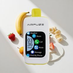 AirFuze Smart 30000 Puffs Einweg Erdbeere Banane vape großhandel Schweiz Display: 2,01" TFT mit Touchscreen, Batteriekapazität: 900mAh