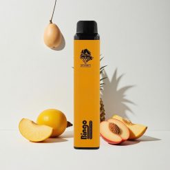 Aivono Aim Bingo 4000 Puffs Einweg-Vape Ananas Pfirsich vape großhandel Schweiz 1000mAh wiederaufladbarer Akku 10 mL E-Liquid