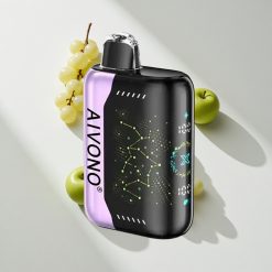 Aivono Aim Boom 25000 Puffs Grüner Apfel Traube vape großhandel Schweiz 28ml E-Liquid Kapazität 650mAh Batterie