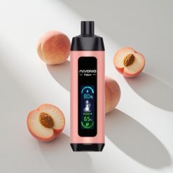 Aivono Aim Fatpro 22000 Puffs Pfirsich Eis vape großhandel Schweiz 28ml E-Liquid 600mAh wiederaufladbar
