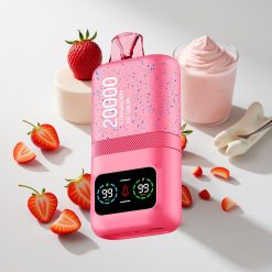 Aivono AIM MAGIC 20000 Puffs Erdbeereis vape großhandel Schweiz 26ml E-Liquid Typ-C aufladbar