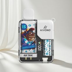 Aivono Aim Tank 9500 Puffs Ananas Kokos vape großhandel Schweiz 18ml E-Liquid-Kapazität 650mAh Akku