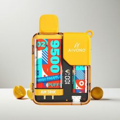 Aivono Aim Tank 9500 Puffs Mango-Ananas vape großhandel Schweiz 18ml E-Liquid-Kapazität 650mAh Akku