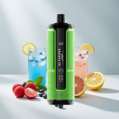 Al Fakher Crown Bar 15000 Hypermax Wegwerf-Vape-Kit Blaue Himbeere Limonade vape großhandel Schweiz E-Liquid-Kapazität: 22ml, Akku: 600mAh