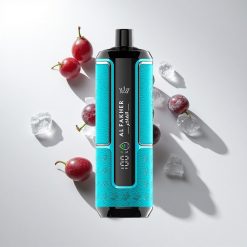 Al Fakher Crown Bar 15K Hypermax Einweg-Vape-Kit Schwarze Johannisbeere Eis vape großhandel Schweiz 22ml E-Liquid-Kapazität 600mAh Batterie