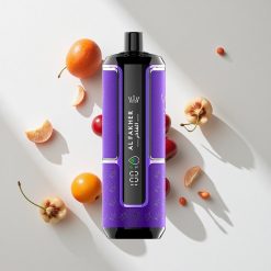 Al Fakher Crown Bar 15K Hypermax Kirsch-Fiesta vape großhandel Schweiz 22ml E-Liquid-Kapazität 15000 Züge