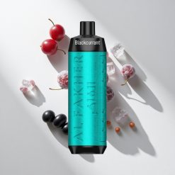 Al Fakher Crown Bar 8000 8000 Puffs Schwarze Johannisbeere Eis vape großhandel Schweiz 18ml e-Liquid Kapazität 5mg Nikotin Gehalt
