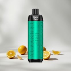 Al Fakher Crown Bar 8000 Kristall Einweg-Vape Weiß Blitz vape großhandel Schweiz 18ml E-Liquid-Kapazität Bis Zu 8000 Züge