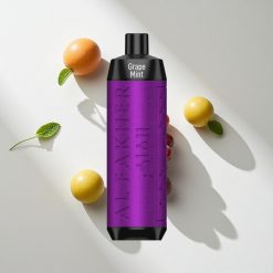 Al Fakher Crown Bar 8000 Traube Minze vape großhandel Schweiz 18ml E-Liquid-Kapazität Bis Zu 8000 Züge
