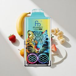 Fumot Leopard 40000 Puffs Erdbeere Banane vape großhandel Schweiz Duales Mesh Typ-C-Aufladung