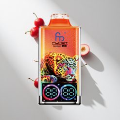 Fumot Leopard 40000 Puffs Kirsch-Eis vape großhandel Schweiz 5% Nikotin Typ-C-Aufladung