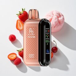 Fumot Tornado 20000 Puffs Erdbeere Himbeere Kirsche Eis vape großhandel Schweiz Dual-Mesh-Coil 20ml E-Liquid-Kapazität