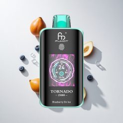 Fumot Tornado 25000 Puffs Blaubeere Auf Eis vape großhandel Schweiz 700mAh wiederaufladbarer Akku 20ml vorabgefüllte E-Flüssigkeit