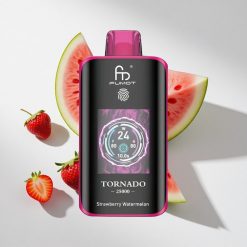 Fumot Tornado 25000 Puffs Erdbeere Wassermelone vape großhandel Schweiz 700mAh wiederaufladbarer Akku 20ml vorgefüllte E-Flüssigkeit