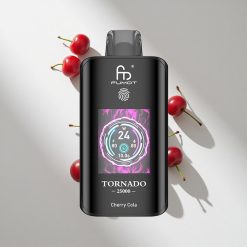 Fumot Tornado 25000 Puffs Kirsch Cola vape großhandel Schweiz 700mAh wiederaufladbarer Akku 20ml vorgefüllte E-Flüssigkeit