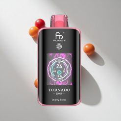 Fumot Tornado 25000 Puffs Kirschbombe vape großhandel Schweiz 700mAh wiederaufladbarer Akku 20ml vorabgefüllte E-Flüssigkeit