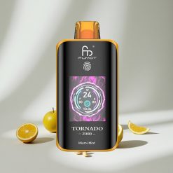 Fumot Tornado 25000 Puffs Miami Minze vape großhandel Schweiz HD Bildschirm 700mAh wiederaufladbarer Akku
