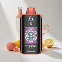 Fumot Tornado 25000 Puffs Rosa Zitronenlimonade vape großhandel Schweiz HD Bildschirm 20ml vorabgefülltes E-Liquid