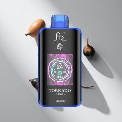 Fumot Tornado 25000 Puffs Schwarz Eis vape großhandel Schweiz 20ml vorgefülltes E-Liquid 700mAh wiederaufladbarer Akku