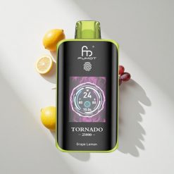 Fumot Tornado 25000 Puffs Traube Zitrone vape großhandel Schweiz HD Bildschirm 700mAh wiederaufladbarer Akku