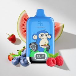 Fumot Tornado Digital Box 12000 Puffs Erdbeere Wassermelone vape großhandel Schweiz 20ml E-Liquid 550mAh wiederaufladbarer Akku