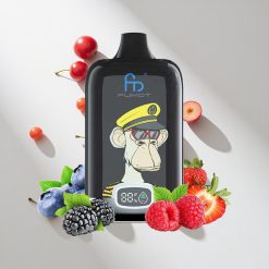 Fumot Tornado Digital Box 12000 Puffs Kirschgeschmack vape großhandel Schweiz 20ml E-Liquid 550mAh wiederaufladbarer Akku
