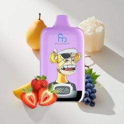 Fumot Tornado Digital Box 12000 Puffs Mango Auf Eis vape großhandel Schweiz 20ml E-Liquid 550mAh wiederaufladbarer Akku