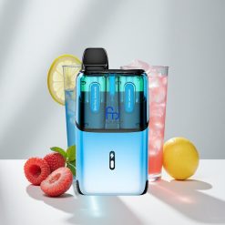 Fumot Ultra T32000 Wegwerf-Vape 32000 Puffs Blaue Himbeere Limonade - Rosa Limonade vape großhandel Schweiz 800mAh Akku 24ml E-Liquid