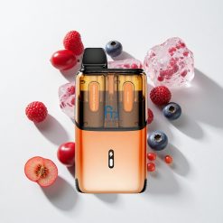 Fumot Ultra T32000 Wegwerf-Vape Bis zu 32000 Puffs Blaubeere Kirsche Preiselbeere - Kirsch-Eis vape großhandel Schweiz 800mAh Akku