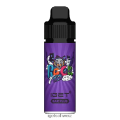 IGET bar buy online bar plus – 6000 Züge JNJRFD535 Traubeneis