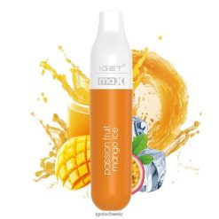 IGET bar max – 2300 Züge JNJRFD620 Passionsfrucht-Mango-Eis