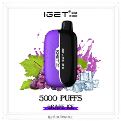 IGET bar Moon 5000 Züge JNJRFD214 Traubeneis