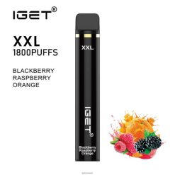 IGET bar vape online xxl JNJRFD44 Brombeere, Himbeere, Orange