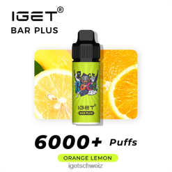 IGET online Riegel plus 6000 Züge JNJRFD238 Orange-Zitrone