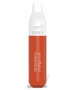 IGET vape max JNJRFD91 Erdbeer-Mango-Eis
