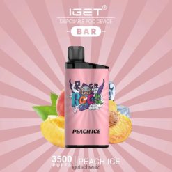 IGET vape-Riegel – 3500 Züge JNJRFD452 Pfirsicheis