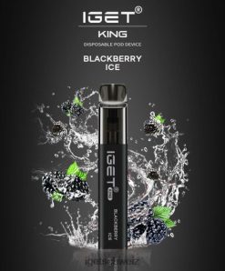 IGET vape Schweiz King – 2600 Züge JNJRFD554 Brombeereis
