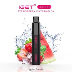 IGET vape Schweiz-Legende – 4000 Züge JNJRFD630 Erdbeerwassermelone