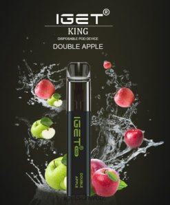 IGET vape shop King – 2600 Züge JNJRFD524 Doppelapfel