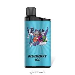 IGET vape shop Riegel 3500 Züge JNJRFD288 Blaubeereis