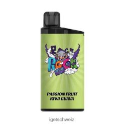 IGET vape shop Riegel 3500 Züge JNJRFD297 Passionsfrucht-Kiwi-Guave