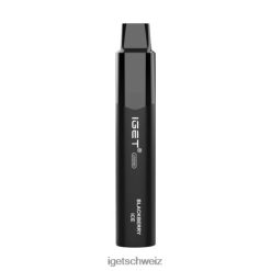 Nikotinfrei IGET bar vape online Legend 4000 Züge JNJRFD397 Brombeereis