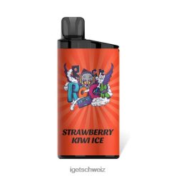 online IGET vapes Riegel 3500 Züge JNJRFD303 Erdbeer-Kiwi-Eis