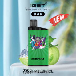 online IGET vapes-Riegel – 3500 Züge JNJRFD448 Meloneneis